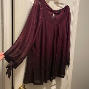 Glittery sparkly shirt